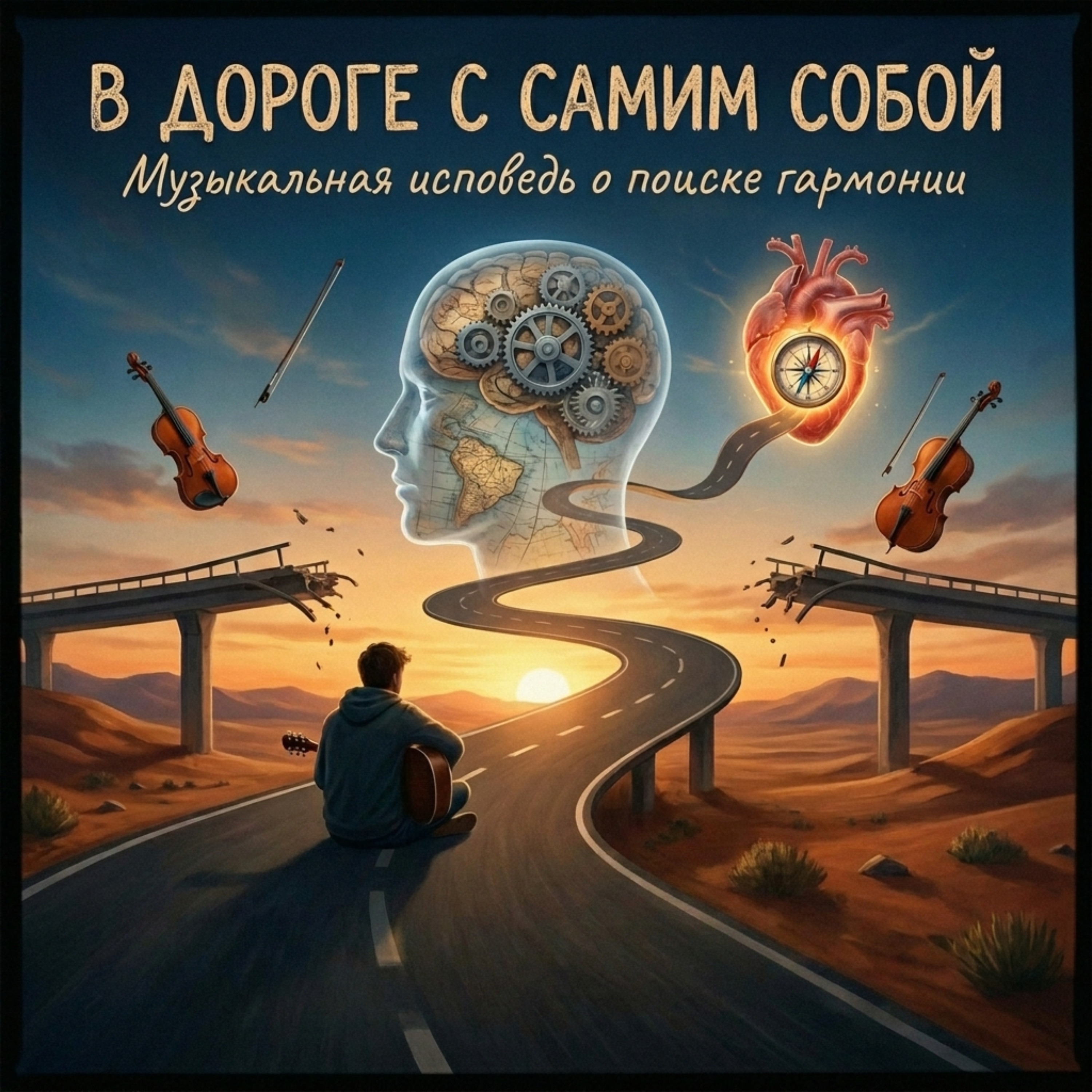 Обложка: В дороге с самим собой