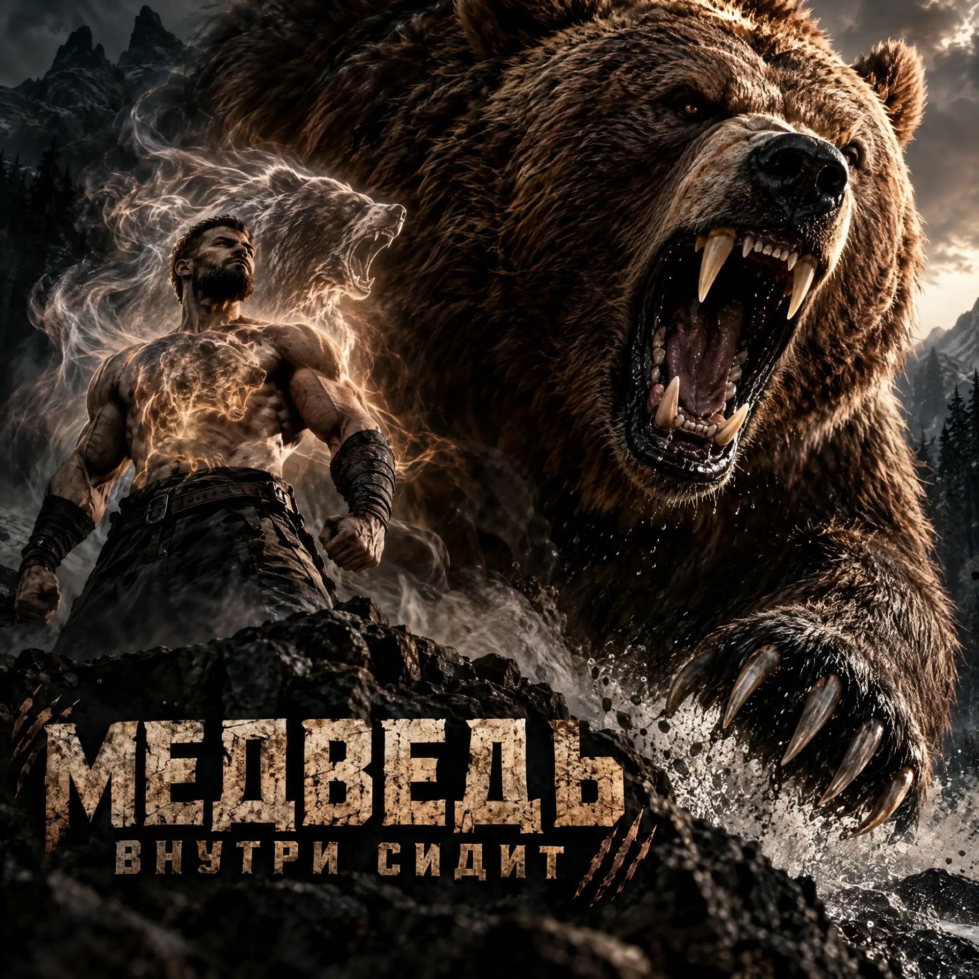 Обложка: Внутри меня медведь сидит