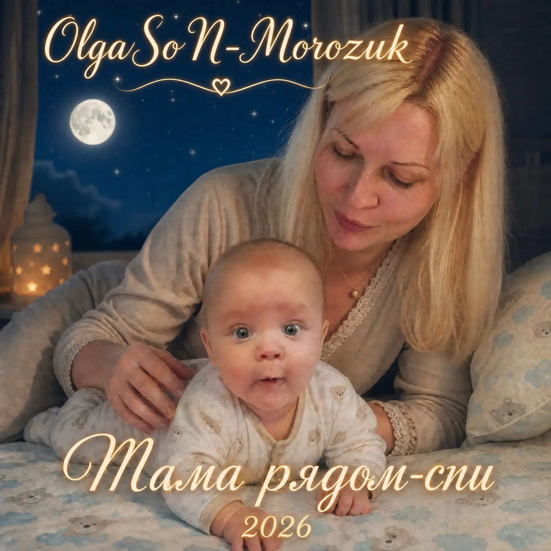 Обложка: МАМА РЯДОМ-СПИ